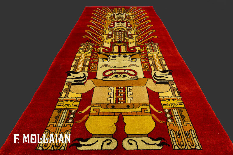 Vintage Galley Size European Rug n°:62568663